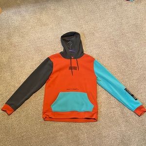 color blocked sweatshirt mens medium